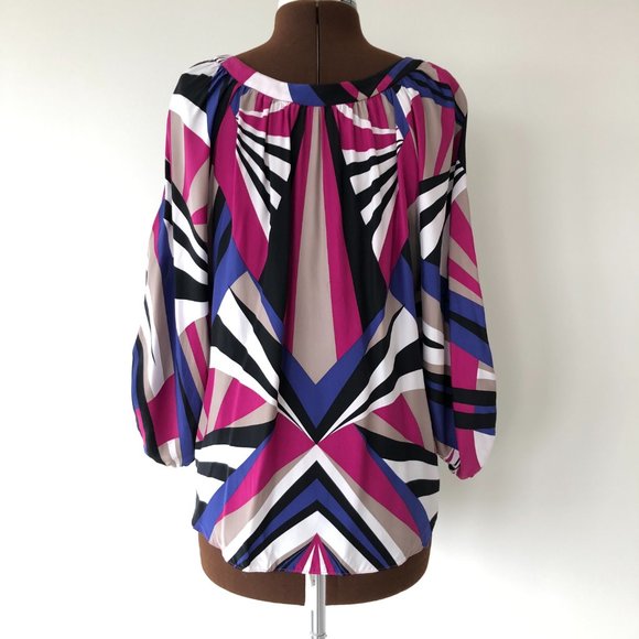 Vibrant Silk Top - Picture 3 of 6